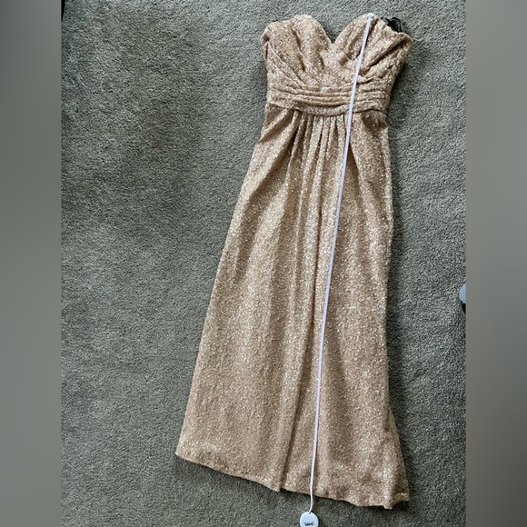 Sorella Vita 8834 Bridesmaids Gown in Champagne Pink - Picture 9 of 14